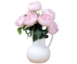 Set 6 Eloise Pink Peonies Bouquet