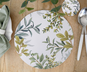 Set 4 Franklin Eucalyptus Placemats