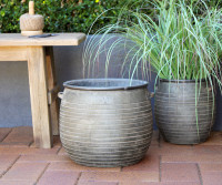 Large Melville Metal Planter