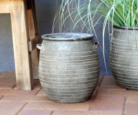 Small Melville Metal Planter