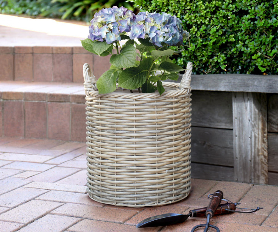Small Belmont Polyrattan Basket