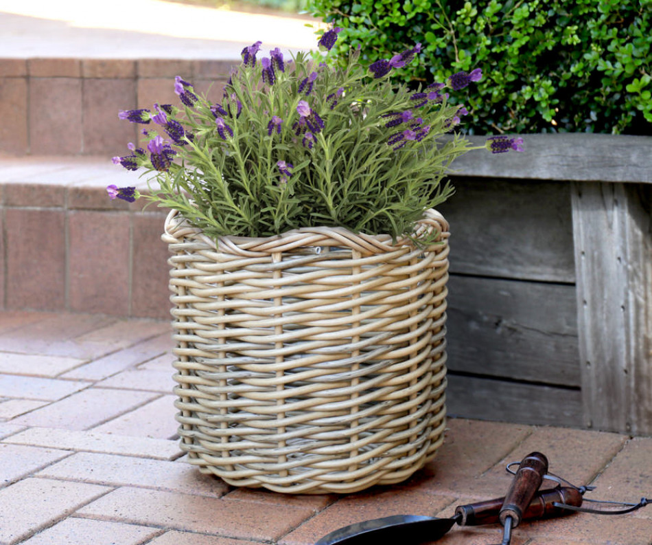 Small Waverton Polyrattan Basket