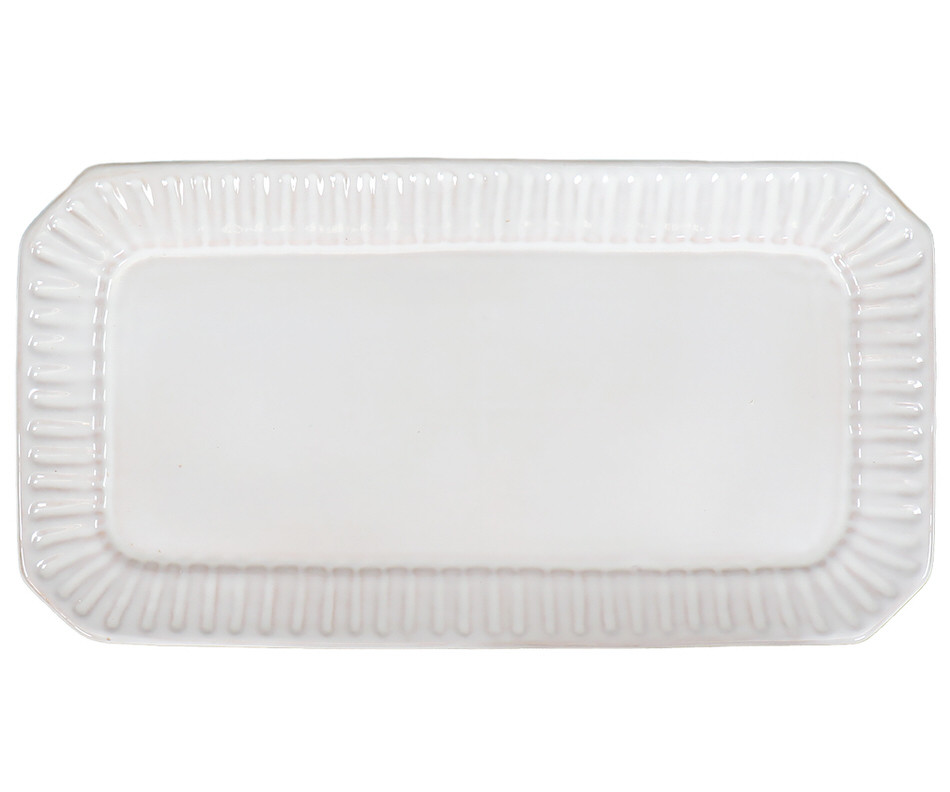 Rectangle Bistrot Beaded Serving Platter