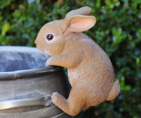 Ollie the Bunny Pot Hanger