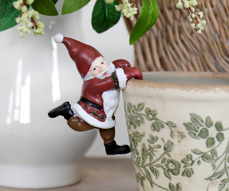 Jolly Santa Pot Hanger