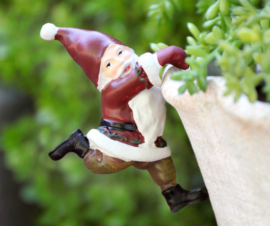 Jolly Santa Pot Hanger