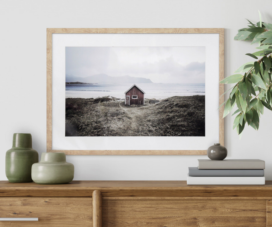 Fisherman's Cabin Wall Art Print