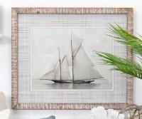 Medford II Clipper Ship Framed Print