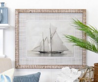 Medford II Clipper Ship Framed Print