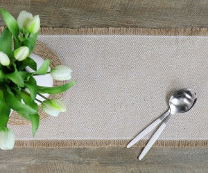 Farley Jute & Cotton Table Runner