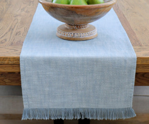 Calypso Blue Table Runner