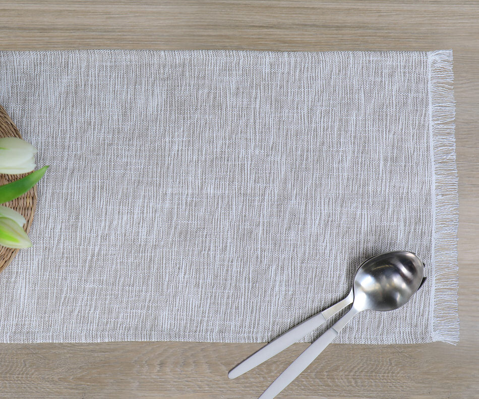 Sanctuary Taupe Table Runner