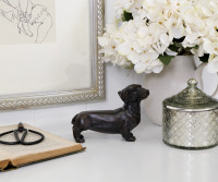 Archie the Dachshund Dog Statue