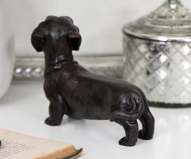 Archie the Dachshund Dog Statue