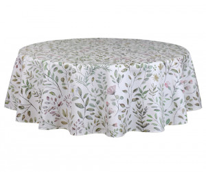 Primavera Wipe-Clean Round Tablecloth 150cm