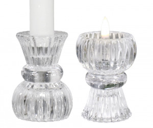 Madison Glass Tealight Candle Holder