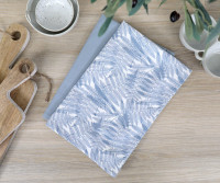 Set 2 Blue Ferns Teatowels