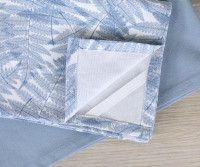 Set 2 Blue Ferns Teatowels