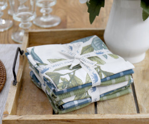 Set 3 Franklin Eucalyptus Teatowels