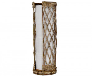 Wicklow Rattan Toilet Roll Holder