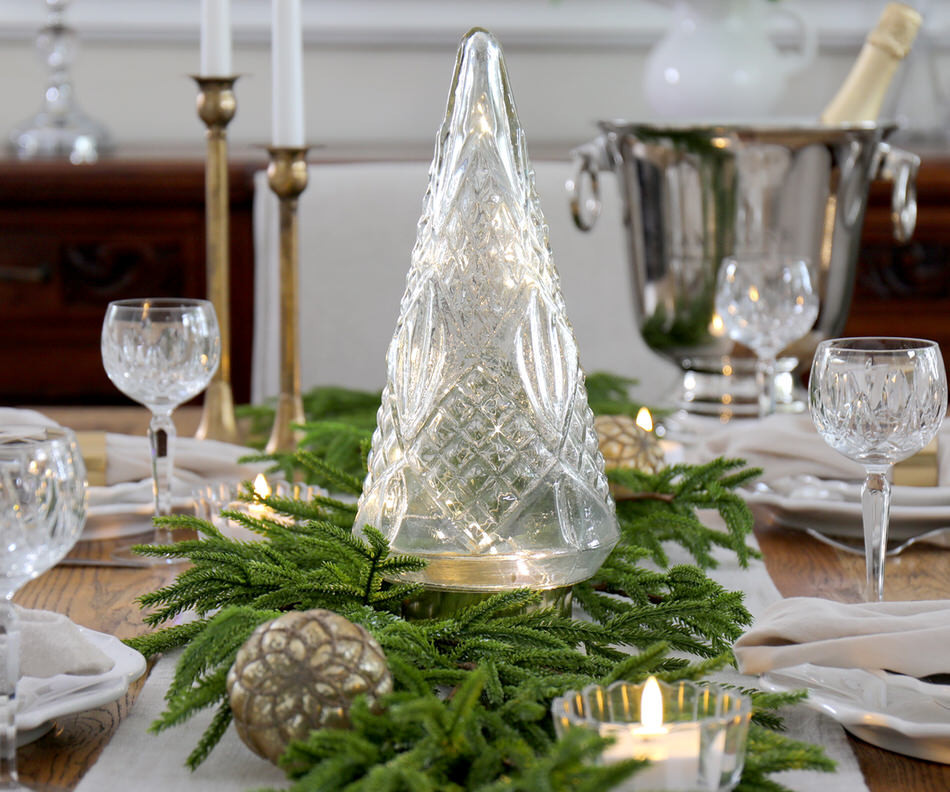 Large Estella Glass Christmas Tree Light