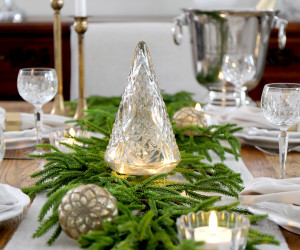 Medium Estella Glass Christmas Tree Light