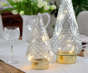 Medium Estella Glass Christmas Tree Light