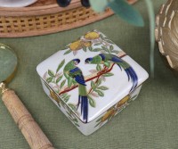 Chambord Gardens Square Trinket Box