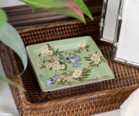 Morningside Green Blossom Trinket Dish