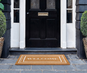 White Polo Welcome Doormat