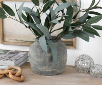 Mandurah Charcoal Grey Vase