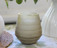 Dumas Frosted Glass Tealight / Vase