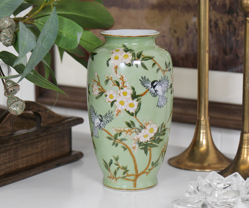 Morningside Green Blossom Vase