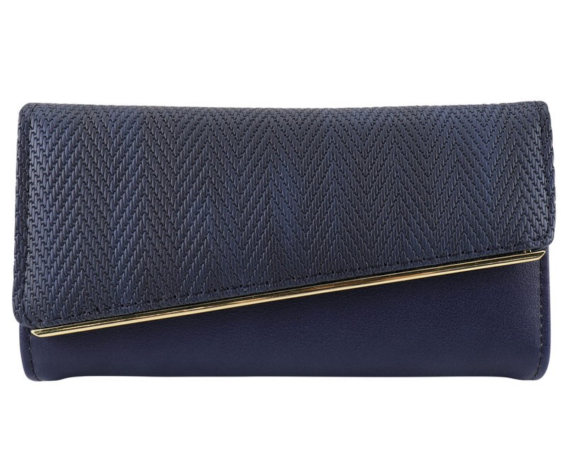 Emma Navy Wallet