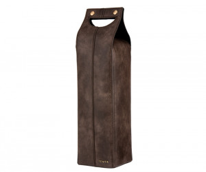 Harley Insulated Single Wine Bag - Chocolate